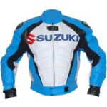 New Handmade SUZUKI GSXR Motorbike Sports and Racing Leather Jacket