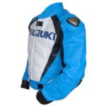 New Handmade SUZUKI GSXR Motorbike Sports and Racing Leather Jacket - Image 3