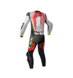 Aprilia Men Motorcycle Leather Racing Suit - Image 2