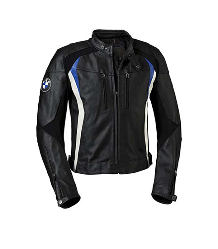 BMW-Racing-Motorbike-Leather-Jacket-1.jpg BMW black Racing Motorbike Leather Jacket - Image 1