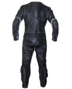 Black Flasher Motorcycle Racing Leather Suit - Image 2