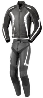 Black Foxton Motorcycle Racing Leather Suit
