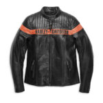Black Harley Davidson Motorcycle Leather Jacket