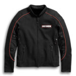 Black Harley Davidson Stretch Riding Jacket