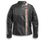 Black Motorcycle Harley Davidson Leather Jacket - Image 2