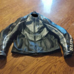 Black Suzuki Hayabusa Motorcycle Jacket