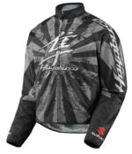 Black Suzuki Hayabusa Motorcycle Textile Jacket