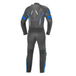 Black and Blue Motorcycle Racing Sports Leather Suit - Image 2