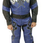 Blue Moon Motorcycle Racing Leather Suit