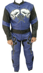 Blue Moon Motorcycle Racing Leather Suit