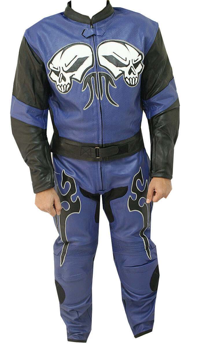Blue-Moon-Motorcycle-Racing-Leather-Suit-1.jpg Blue Moon Motorcycle Racing Leather Suit - Image 1