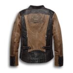 Brown Harley Davidson Motorcycle Leather Jacket