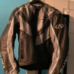 Brown Suzuki Hayabusa Motorcycle Racing Jacket