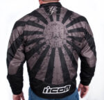 Brown Suzuki Hayabusa Motorcycle Textile Jacket - Image 2