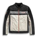 Color blocked Harley Davidson Riding Jacket