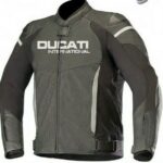 Ducati Racing Motorbike Leather Jacket Ce Approved