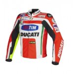Ducati Tim Motorbike Racing Leather Jacket Ce Approved