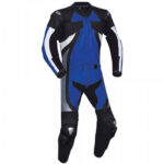 Dark Blue&Black Motorcycle Racing Leather Suit