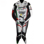 Ducati Corse Panther Bike Racing Leather Suit