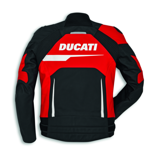 Ducati Genuine Perforated Leather motorcycle Jacket - Image 2