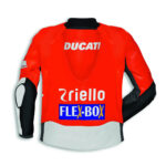 Ducati Team 18 Motorcycle Racing Leather Jacket
