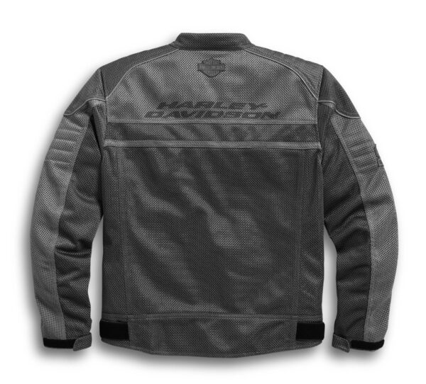 Grey Harley Davidson Affinity Mesh Riding Jacket - Image 2