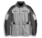 Grey Harley Davidson Waterproof Riding Jacket