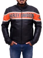 HARLEY DAVIDSON VICTORY LANE LEATHER JACKET