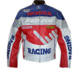 HONDA Motorbike Racing Leather Jacket