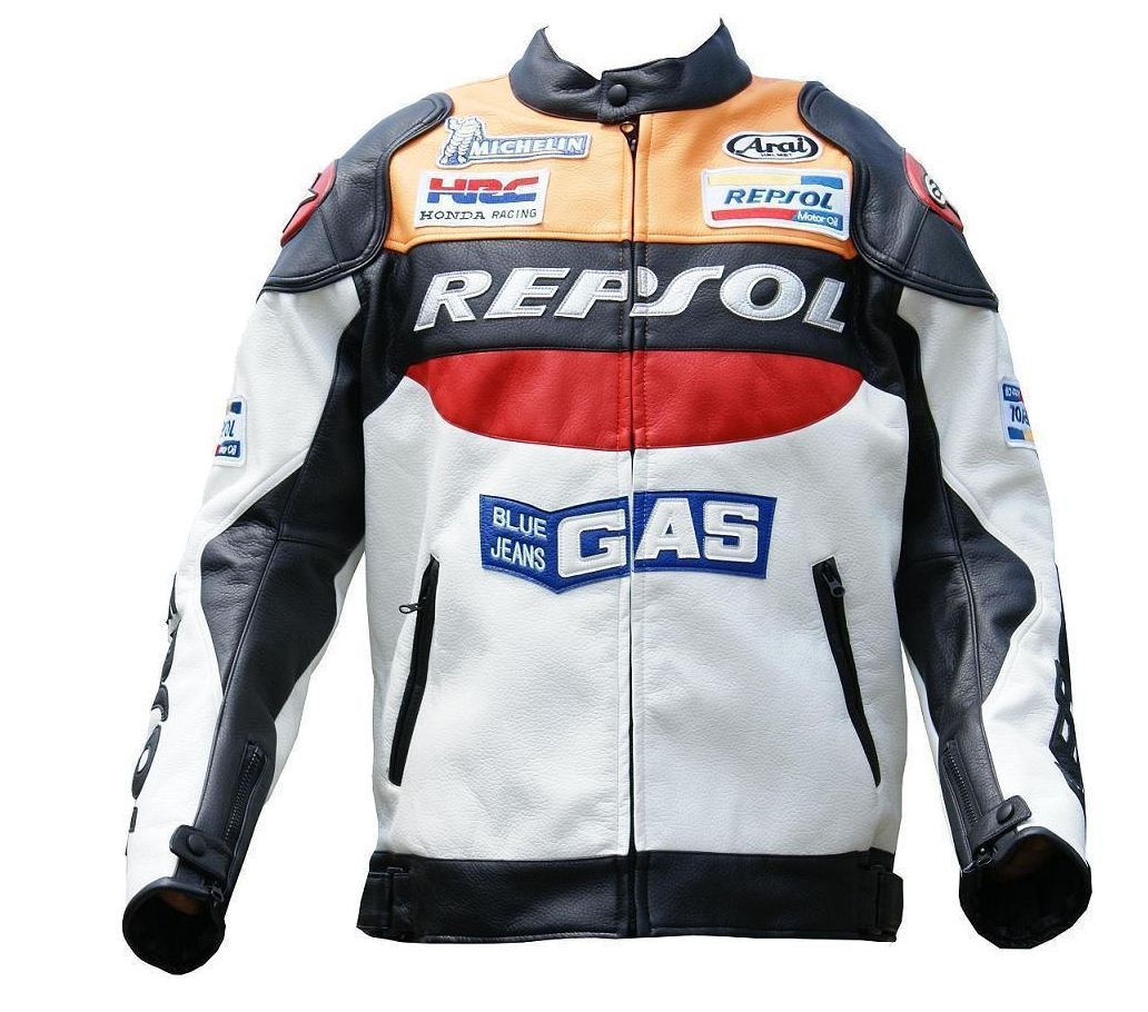 HONDA-Repsol-GAS-Motorbike-Leather-Jacket.jpg HONDA Repsol GAS Motorbike Leather Jacket - Image 1