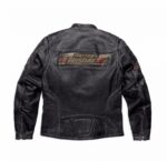 Harley Davidson Astor Patches Distressed Leather Jacket - Image 2