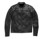 Harley Davidson Black Leather Jacket - Image 2