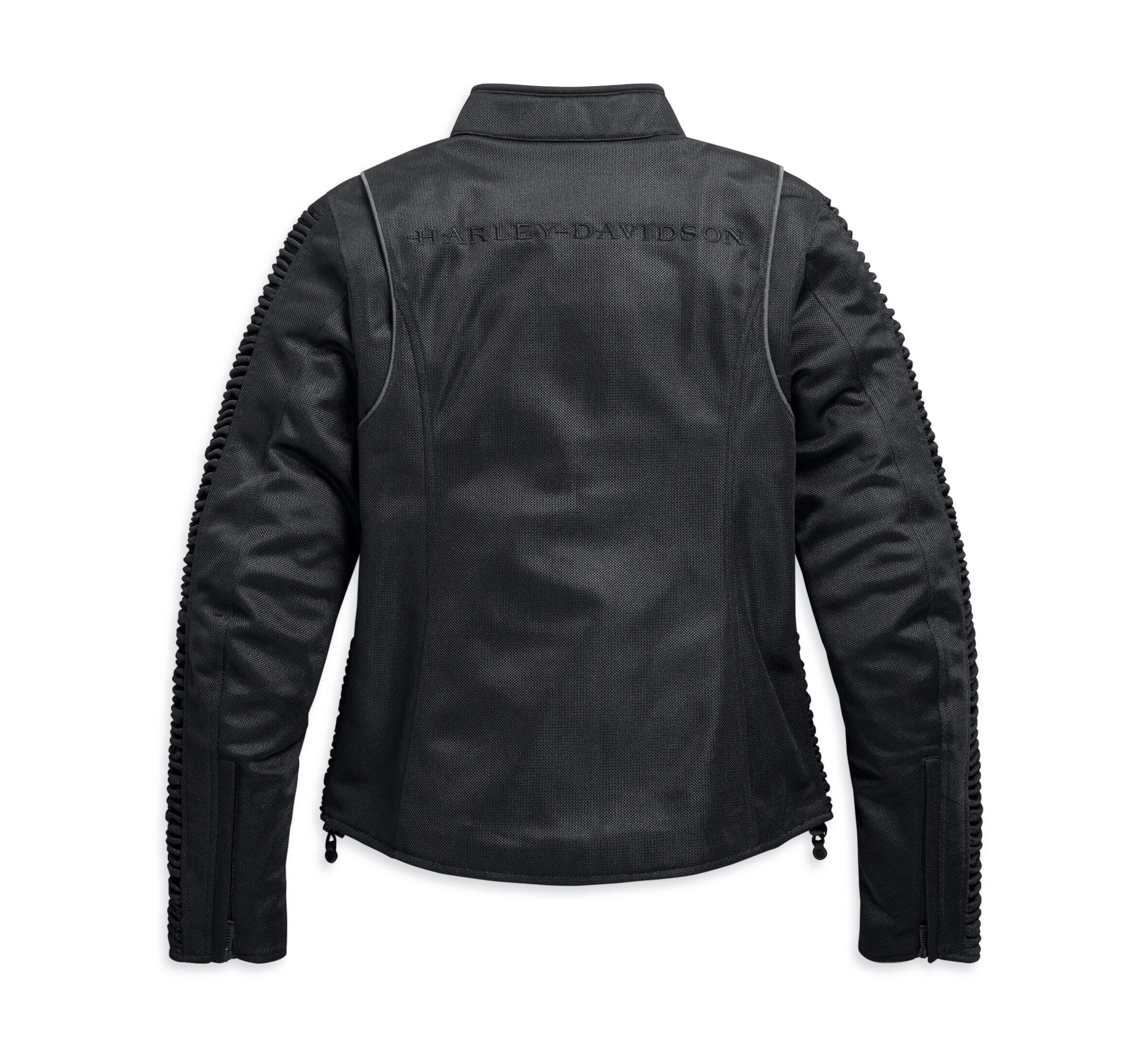 Harley-Davidson-Black-Riding-Jacket-1.jpg Harley Davidson Black Riding Jacket - Image 1