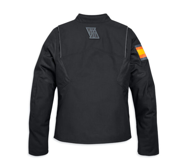 Harley Davidson Black Textile Riding Jacket - Image 2