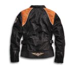 Harley Davidson Black and Orange Jacket - Image 2