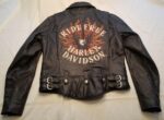 Harley Davidson Flame II Ride Free Leather Jacket