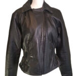 Harley Davidson Moto Biker Leather Jacket - Image 3