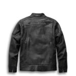 Harley Davidson Motorcycle Leather Black Jacket