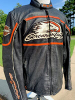 Harley Davidson Raceway Screamin Eagle Leather Jacket - Image 3
