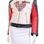 Harley Davidson Rapid City Color Block Leather Jacket