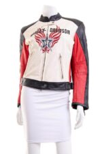 Harley Davidson Rapid City Color Block Leather Jacket