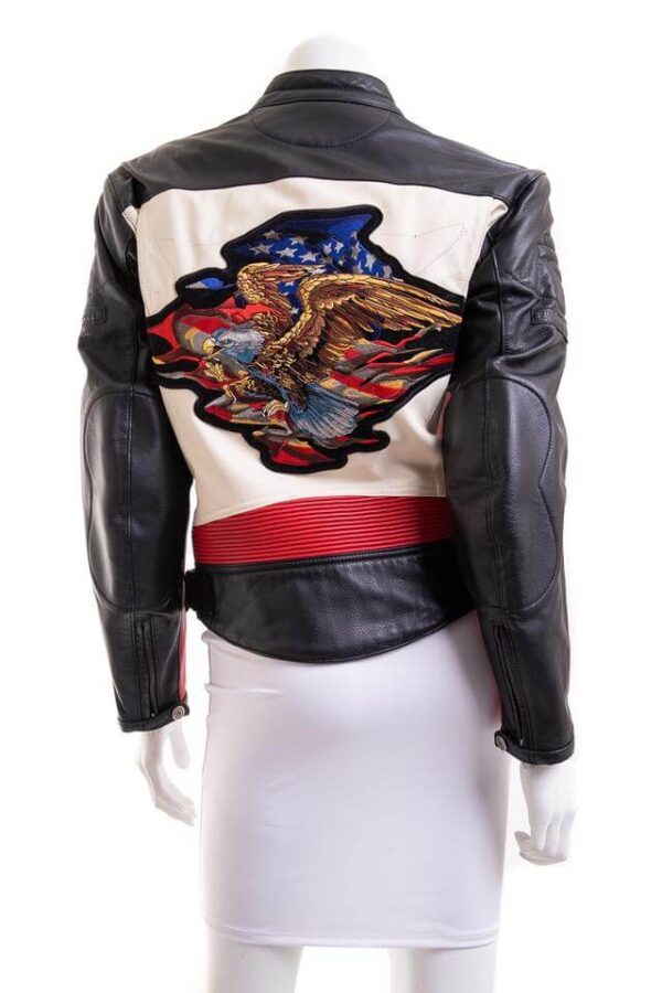 Harley Davidson Rapid City Color Block Leather Jacket - Image 2
