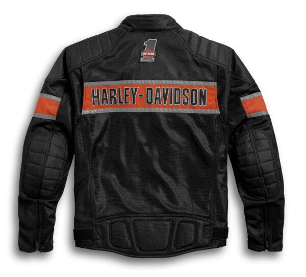 Harley Davidson Riding Black Mesh Jacket - Image 2