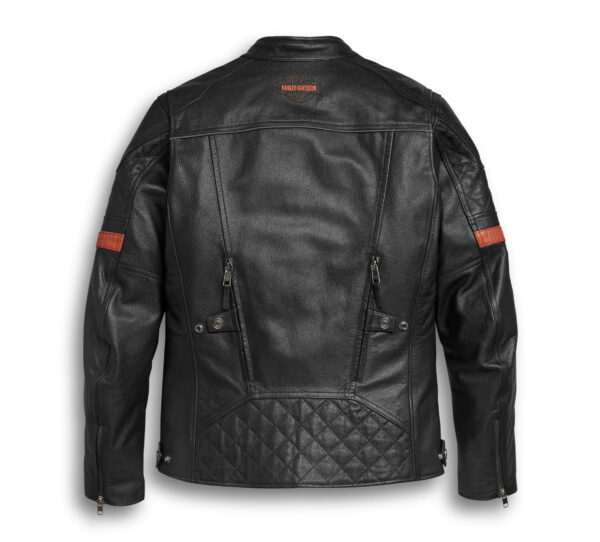 Harley Davidson Riding Leather Black Jacket - Image 2