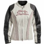 Harley Davidson Spirited Eagle Leather Jacket - Image 2