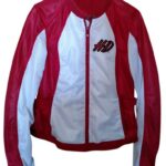 Harley Davidson White and Red Mesh Riding Jacket