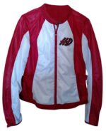 Harley Davidson White and Red Mesh Riding Jacket