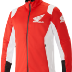 Honda Motorcycle Red Jacket