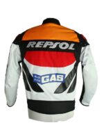 HONDA Repsol GAS Motorbike Leather Jacket - Image 2