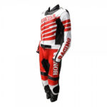 Honda Wing Racing Motorcycle Leather Suit - Image 3